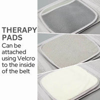 Thumbnail for The three pads can be attached by Velcro to the inside of the back brace.