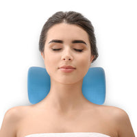 Thumbnail for Top view image of a woman resting on NeckAnvil.