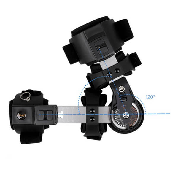ElbowFlex can be flexed up to 120 degrees.