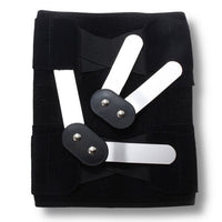 Thumbnail for Aluminum hinged support splints allow a full knee movement range providing ultimate knee support and stability.
