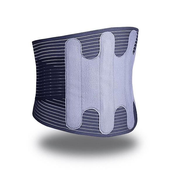 Closeup image of LumbarFix in gray color.