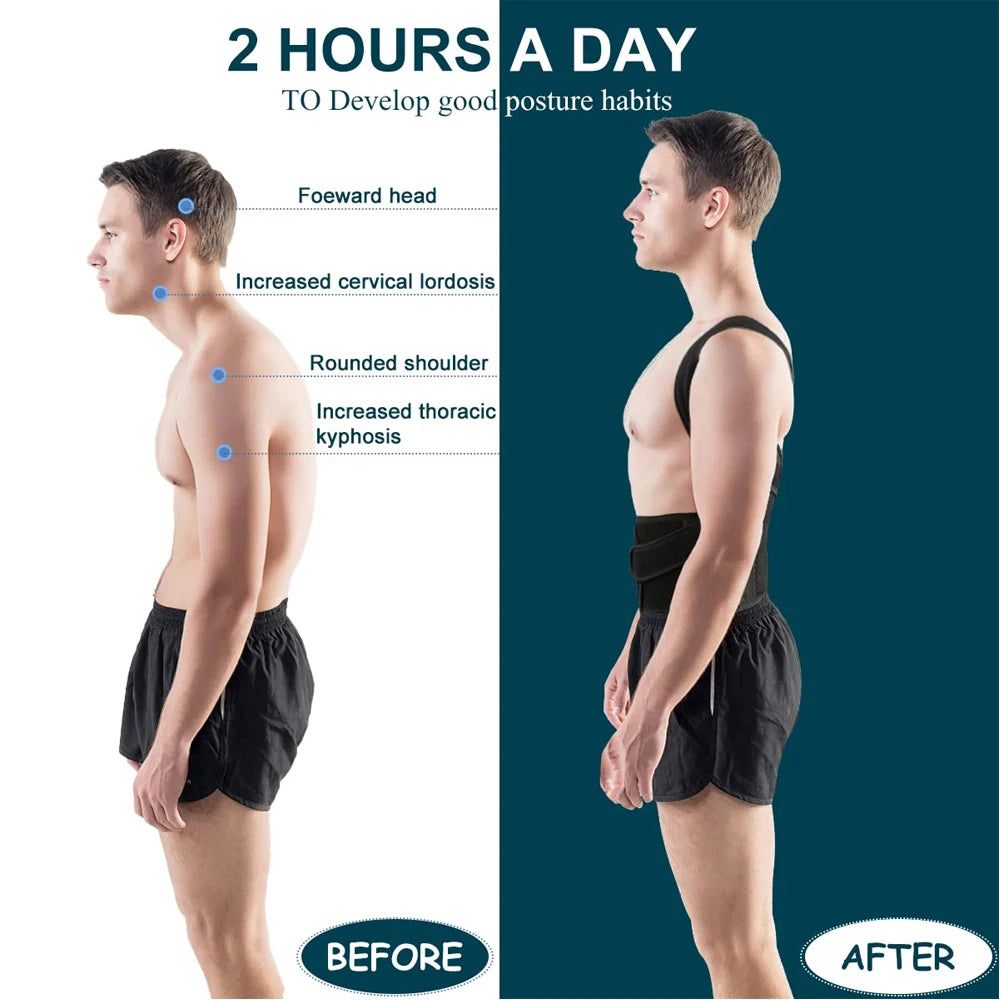 Posture Corrector with Lumbar Support