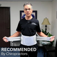 Thumbnail for LumbarMate is recommended by chiropractors as an effective back pain relief brace.