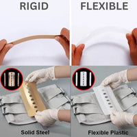 Thumbnail for LumbarMate includes both rigid steel and flexible plastic supports to suit patients of various recovery levels.