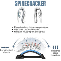 Thumbnail for SpineCracker provides deep tissue massage, improves blood circulation, and relieves muscle pain.