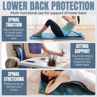 Thumbnail for SpineCracker provides spinal traction, lower back support and relieve built up tensions.