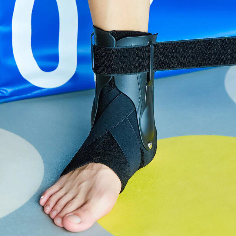 Ankle Protector straps includes strong securing Velcro.