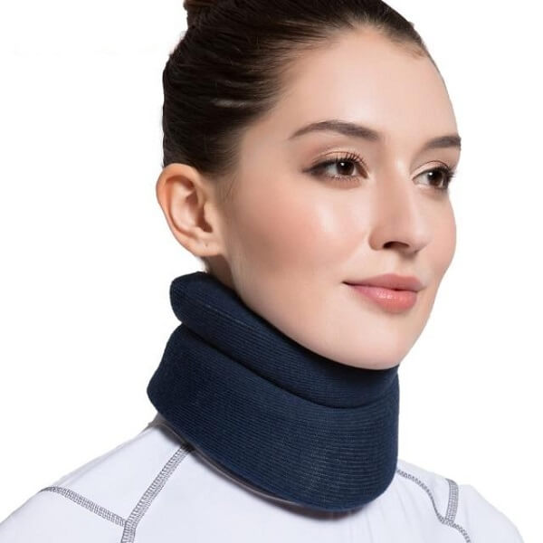 Neck Pain Relief Device-Neck Support Cervical Collar & Soft Neck Brace for  Sleeping-M 