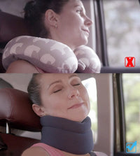 Thumbnail for The ComfyNeck neck brace is more convenient and comfortable as compared to conventional travel pillows.