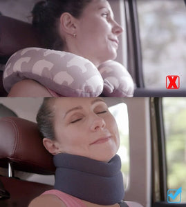 The ComfyNeck neck brace is more convenient and comfortable as compared to conventional travel pillows.