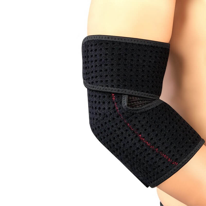 Image of a man wearing the ElbowFX elbow brace.