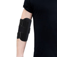 Thumbnail for Image of man wearing the ElbowMate elbow brace.