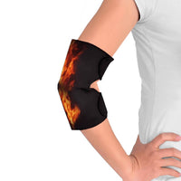 Thumbnail for ElbowTherm is a self heating tourmaline elbow brace that self heats on contact with the skin. providing hot compress therapy to relief pain and discomfort.