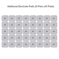 Thumbnail for Additional twenty pairs of electrode pads bundle can be purchased separately with the fifteen mode TENS device.