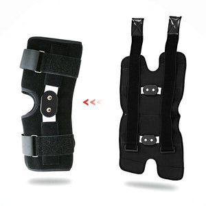 KneeAssist is comfortable and easy to wear with stretchable adjustable straps, available in 4 sizes. The metal hinges are easily removable.