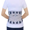 Image of a woman wearing the LumbarForce back brace.