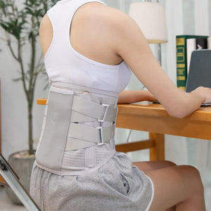 Lumbarmate supports and corrects your posture, making you sit straight and relieving nerve pain