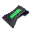 The NeckCracker traction device includes 88 acupressure points and 11 inlaid magnets for improved blood circulation and reduced inflammation.