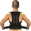 Image of a man wearing the posture corrector with lumbar support.
