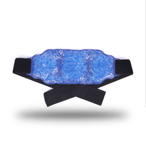 The wearable ice pack is free size and fits most people.